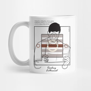 Reading enthusiast version 9 Mug